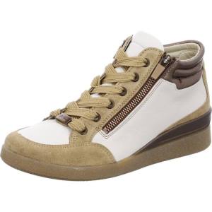 Beige Ara Shoes Lace-ups Lazio Toffee Cloud Women's Boots | ARA923ZVM