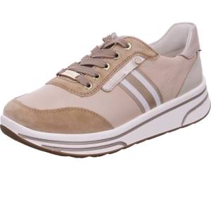 Beige Ara Shoes Lace-ups Sapporo Nude Women's Sneakers | ARA854VGQ