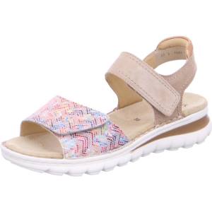 Beige Ara Shoes Tampa Multi Sand Women's Sandals | ARA602GYQ