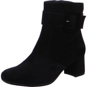 Black Ara Shoes Ankle Chelsea Women's Boots | ARA627JVW