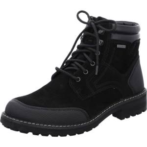 Black Ara Shoes Ankle Frederik Men's Boots | ARA217PTW