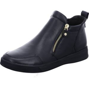 Black Ara Shoes Ankle Rom Women's Boots | ARA104SRL