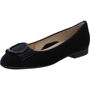 Black Ara Shoes Ballet Pumps Sardinia Women's Ballerina | ARA648MJC