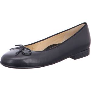 Black Ara Shoes Ballet Pumps Sardinia Women's Ballerina | ARA732GLW