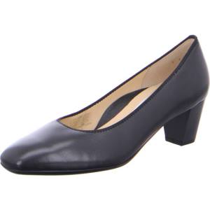 Black Ara Shoes Courts Verona Balck Women's Pumps | ARA302DGE