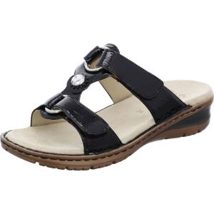 Black Ara Shoes Hawaii Women's Mules | ARA361XEK