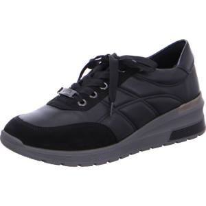 Black Ara Shoes Lace-ups Neapel Women's Sneakers | ARA563BNY