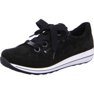 Black Ara Shoes Lace-ups Osaka Women's Sneakers | ARA257BUN