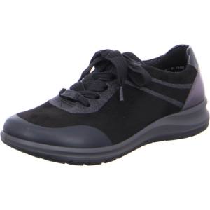 Black Ara Shoes Lace-ups Tokio Women's Sneakers | ARA046SIU