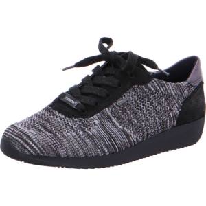 Black Ara Shoes Lissabon Women's Sneakers | ARA431GTU