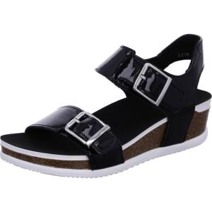 Black Ara Shoes Norderney Women's Sandals | ARA860PJO