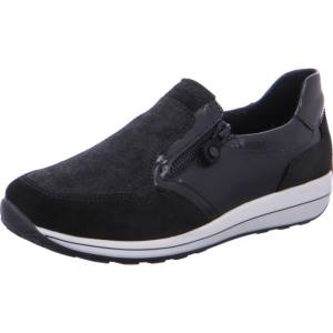 Black Ara Shoes Osaka Women's Loafers | ARA402IVK