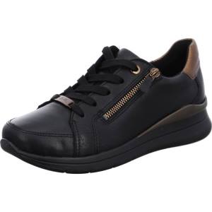 Black Ara Shoes Osaka Women's Sneakers | ARA178OWE