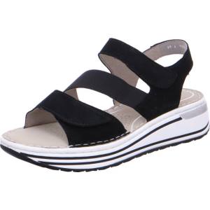 Black Ara Shoes Sapporo Women's Sandals | ARA974UBN