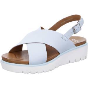 Blue Ara Shoes Bilbao Aqua Women's Sandals | ARA459FOJ