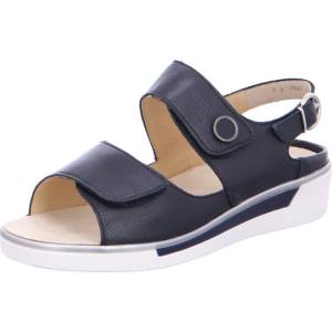 Blue Ara Shoes Courtyard Women's Sandals | ARA806QZV