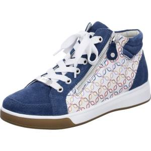 Blue Ara Shoes High Top Rom Capri Multi Women's Sneakers | ARA614LNX