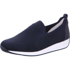 Blue Ara Shoes Slip-ons Lissabon Women's Loafers | ARA273NBG