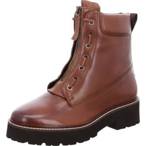 Brown Ara Shoes Ankle Bologna Cognac Women's Boots | ARA684VEB