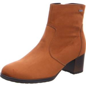 Brown Ara Shoes Ankle Florenz Cognac Women's Boots | ARA326FNL