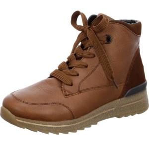 Brown Ara Shoes Ankle Osaka Cognac Women's Boots | ARA480RBY