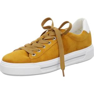 Brown Ara Shoes Courtyard Ochre Women's Sneakers | ARA972HGZ