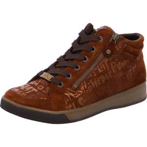 Brown Ara Shoes High Top Rom Nuts Women's Boots | ARA156OSE