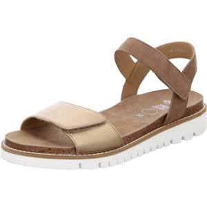 Brown Ara Shoes Kent-sport Whisky Cognac Women's Sandals | ARA065FWS