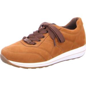 Brown Ara Shoes Lace-ups Osaka Women's Sneakers | ARA093CPG