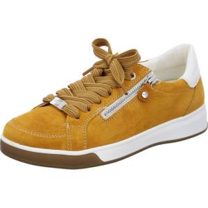 Brown Ara Shoes Lace-ups Rom Ochre Women's Sneakers | ARA803SUA