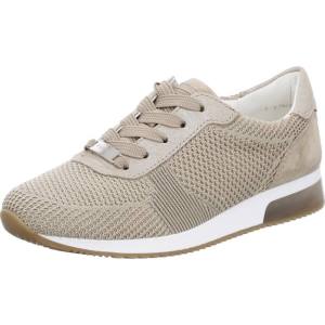 Brown Ara Shoes Lissabon Sand Women's Sneakers | ARA483MZK