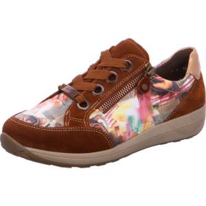 Brown Ara Shoes Osaka Nuts Women's Sneakers | ARA389ULW