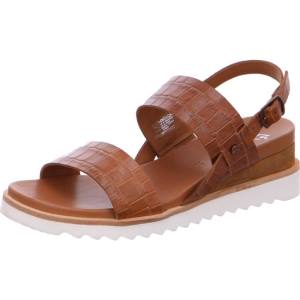 Brown Ara Shoes Wedge Valencia Women's Sandals | ARA982CZK