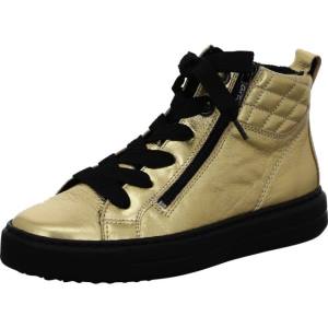 Gold / Black Ara Shoes Ankle Courtyard Women's Boots | ARA765BAH