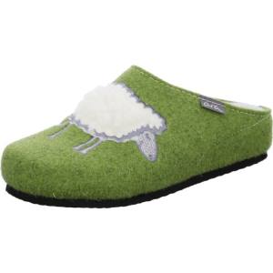 Green Ara Shoes Cosy Women's Slippers | ARA764GHJ