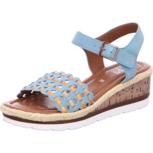 Green Ara Shoes Wedge Cadiz Ambra Women's Sandals | ARA652QSO