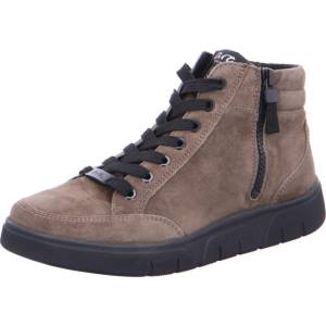 Grey Ara Shoes High Top Rom-sport Taiga Women's Boots | ARA026IWT