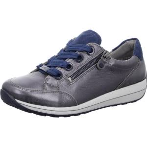 Grey Ara Shoes Osaka Anthracite Women's Sneakers | ARA714NSV