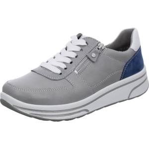 Grey Ara Shoes Sapporo Oyster Women's Sneakers | ARA951LZD