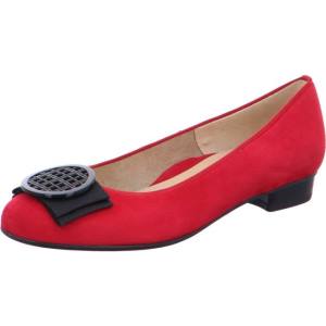 Red Ara Shoes Ballet Pumps Bari Women's Ballerina | ARA837SBA