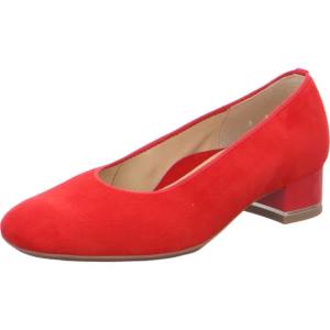 Red Ara Shoes Court Shoes Graz Flame Women's Pumps | ARA701CLQ