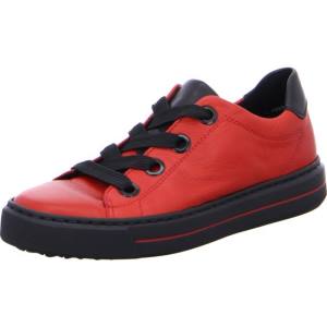 Red Ara Shoes Courtyard Women's Sneakers | ARA249MIV