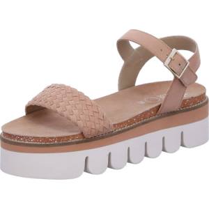 Red Ara Shoes Florenz Peach Women's Sandals | ARA321QLT