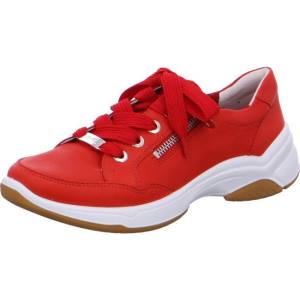 Red Ara Shoes Miami Flame Women's Sneakers | ARA703NPX