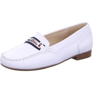 White Ara Shoes Alabama Women's Loafers | ARA068WSH