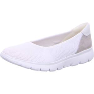 White Ara Shoes Ballet Pumps Porto Women's Ballerina | ARA951AOX