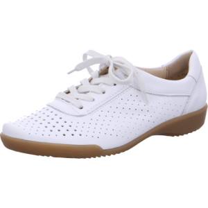 White Ara Shoes Lace-ups Andros Women's Sneakers | ARA513TWZ