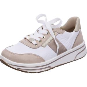 White Ara Shoes Lace-ups Sapporo Nude Women's Sneakers | ARA309ZLQ