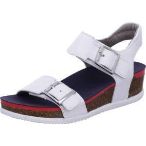 White Ara Shoes Norderney Women's Sandals | ARA284SJP