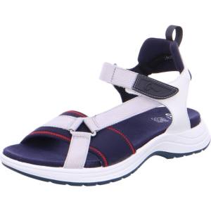 White Ara Shoes Panama Women's Sandals | ARA534CTE